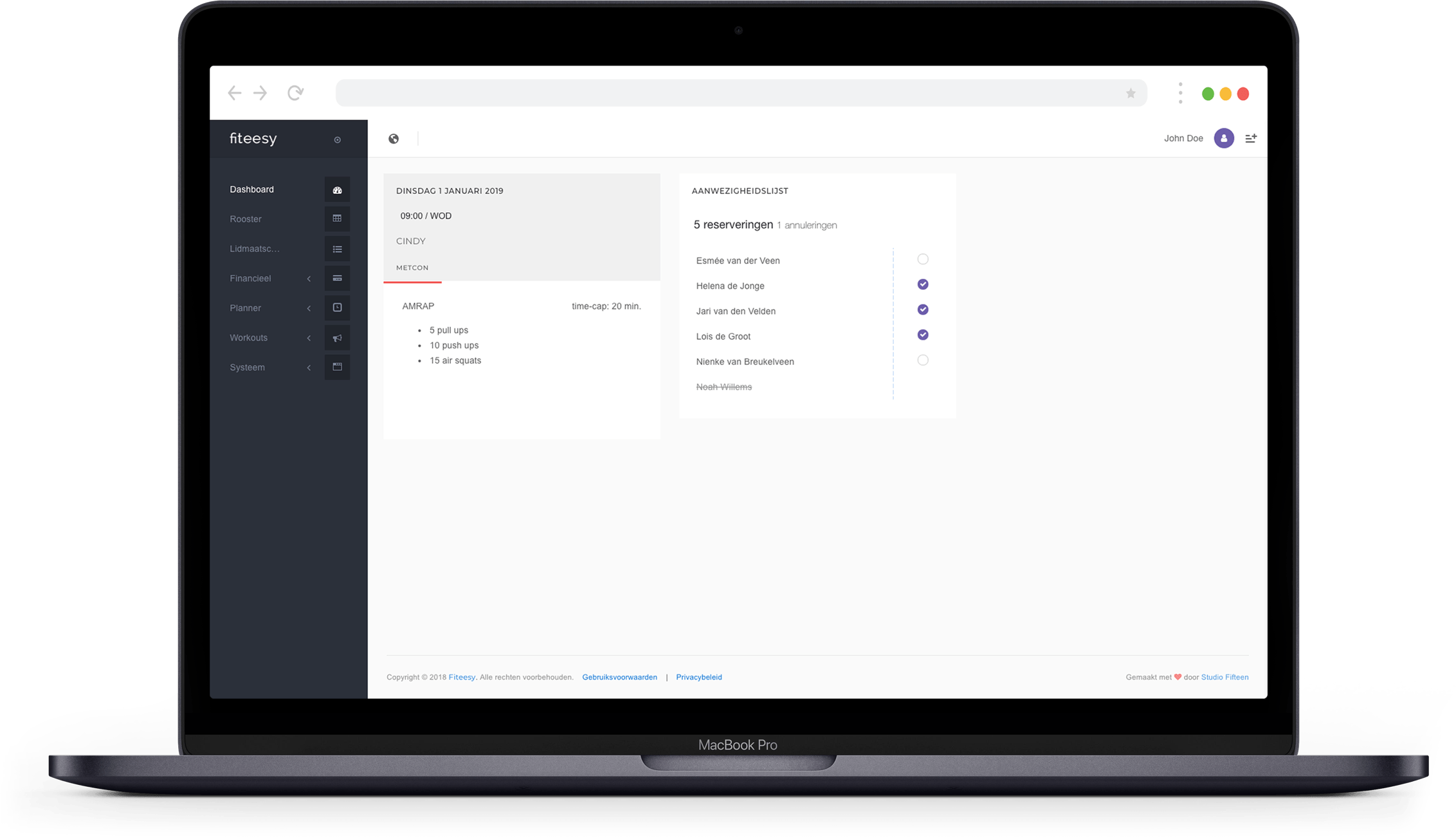 fiteesy dashboard