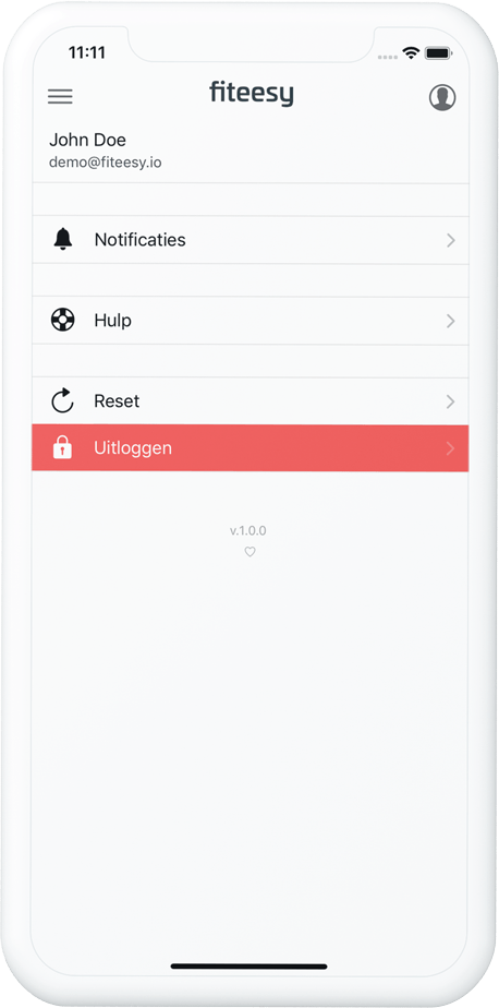 mobiel account settings